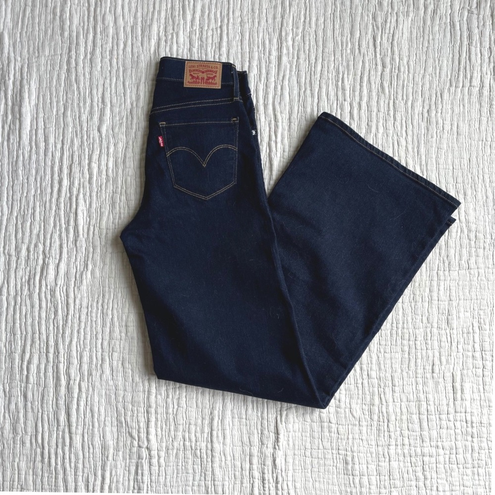 Levi's 318 Shaping Wide-Leg Jeans Womens 25x32